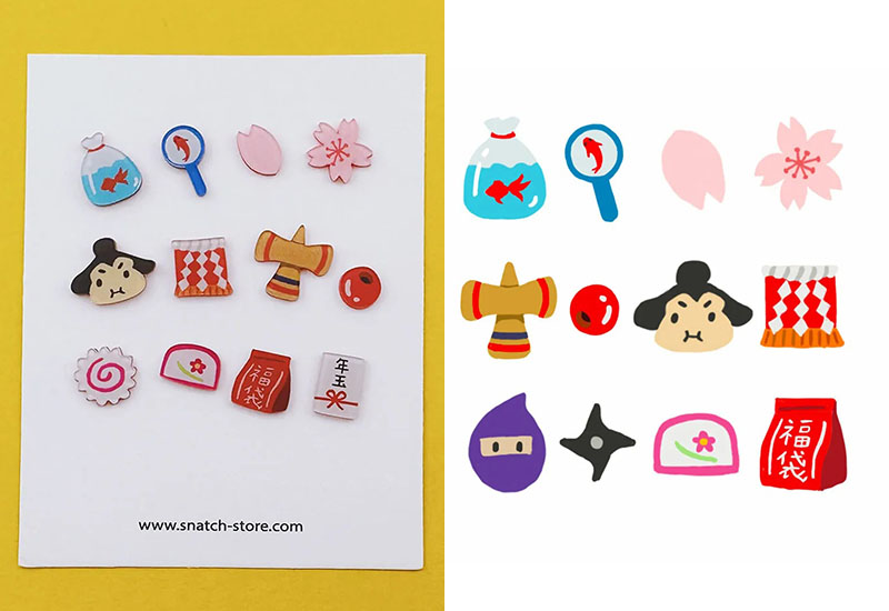 耳環耳夾別針(多款可選)